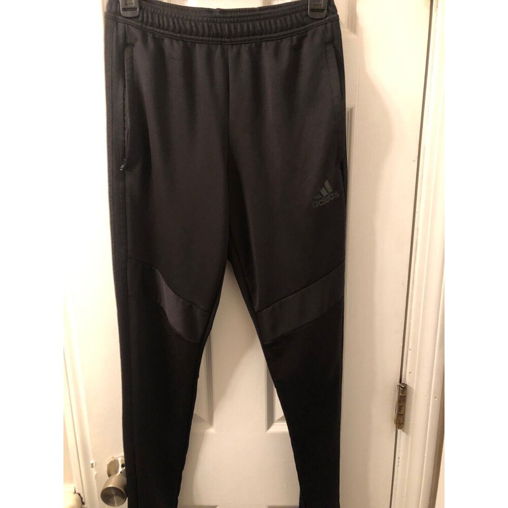 Adidas DP2382 Women's Jogger 3‎ Stripe Essentials Pant Size Small - Black